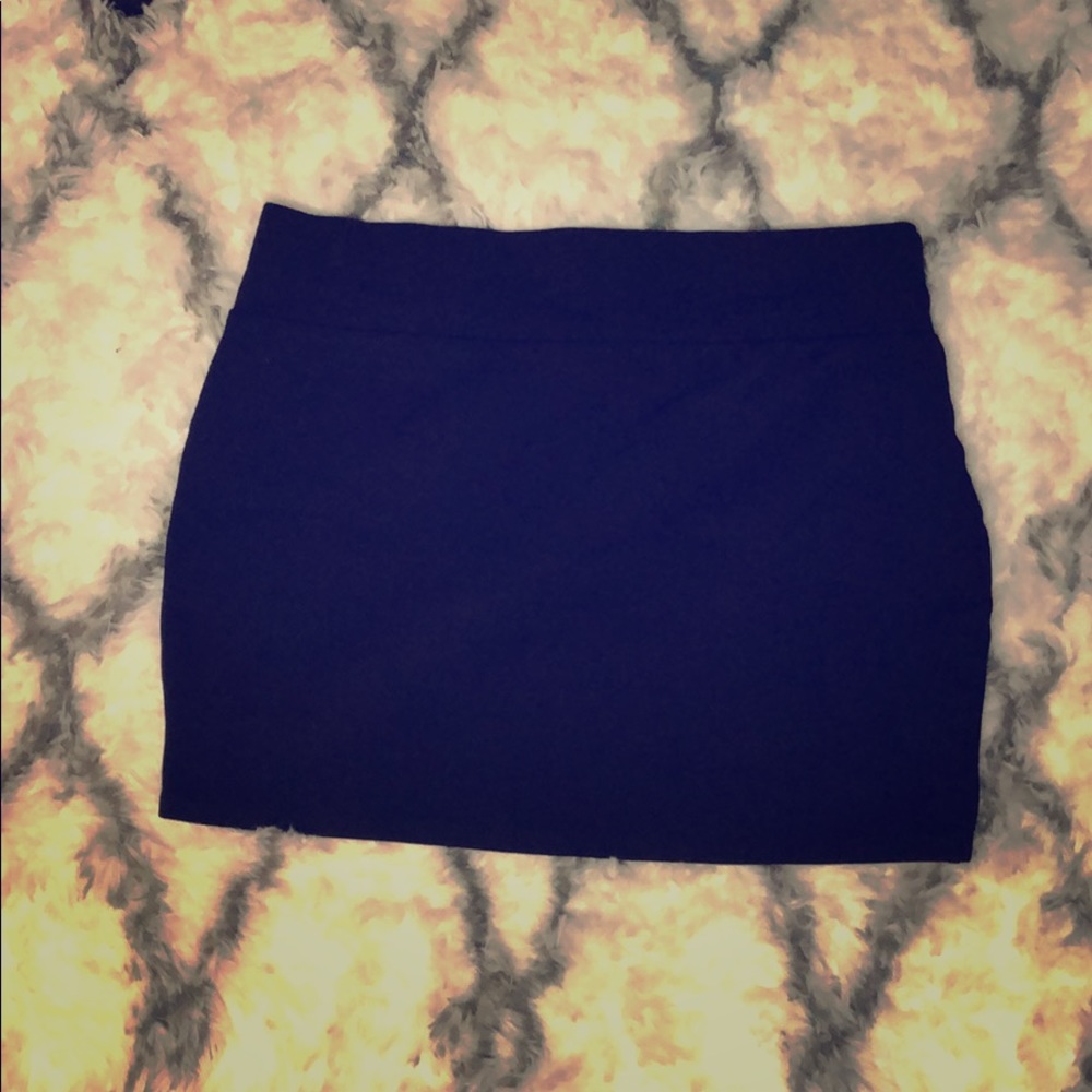 Mini skirt pencil Black